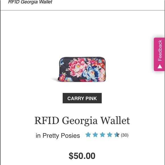 Vera Bradley Zip Wallet - Picture 5 of 5